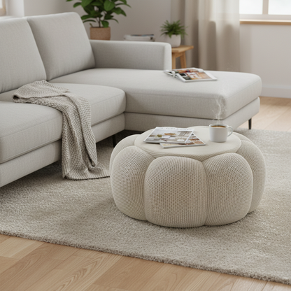 Lumo Pouf - Bubble Pouf Compressé